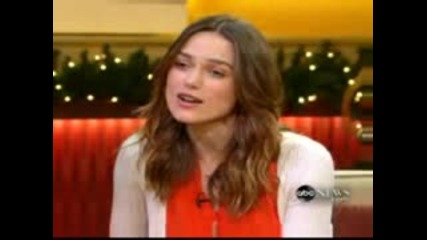 Keira On The Show Good Morning America