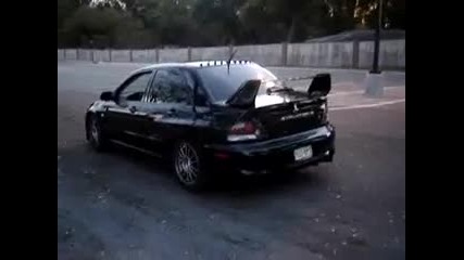 Mitsubishi Lancer Evo 9 Start 