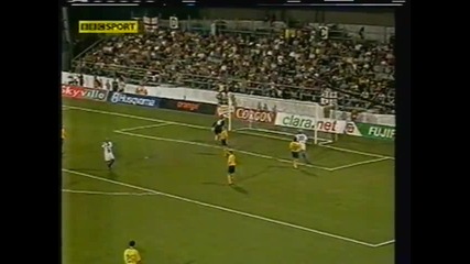 2003 Msk Zilina (slovakia) 0 -chelsea (england) 2 champions League