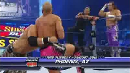 The Hardy Boyz and John Morrison vs.the Hart Dynasty and Cm Punk (1) 