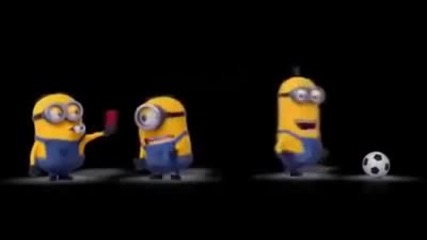 Despicable Me - Minions & World Cup 2014 [funny Video]