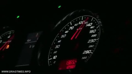 Audi Rs6 Evotech 0 - 300 km/h 