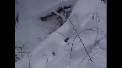 Snow bike - Test 1