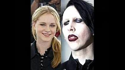 Marilyn Manson And Evan Rachel