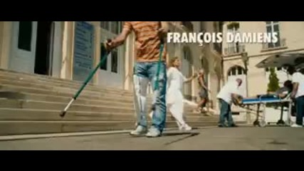 Футбол в началото на филма Такси 4