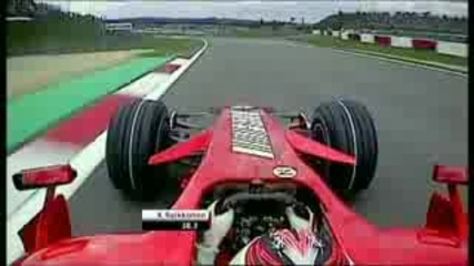 Formula 1 Kimi Raikkonen 2007 Nurburgring pole Position