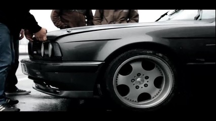 Създадено за дрифт !!! Bmw M5 E34 (hd)