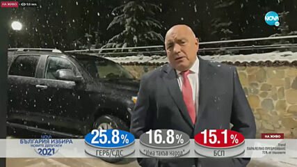 Борисов: Печелим парламентарни избори за пети пореден път