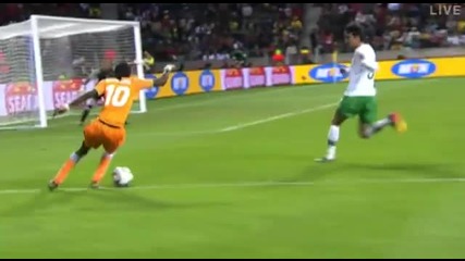 Cote divoire (ivory Coast) vs Portugal Highlights 0 - 0 2010 Wc C Ronaldo vs Drogba 