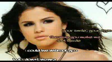 Selena Gomez & The Scene - My Dilemma (karaoke-with lyrics)