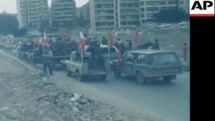 Военен парад на Организацията за Освобождение на Палестина в Ливан 11 Декември 1978
