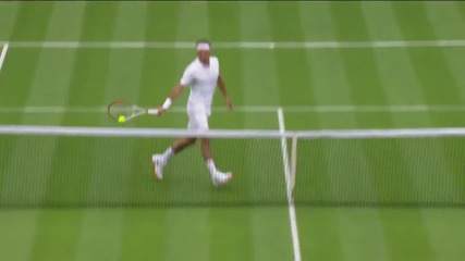Majestic Volley By Roger Federer - Wimbledon 2013