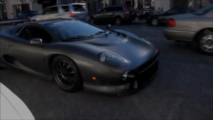 Matte Grey Jaguar Xj220s