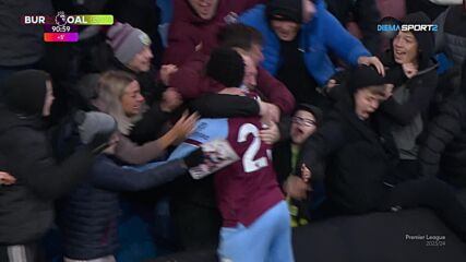 Burnley FC with a Goal vs. Fulham