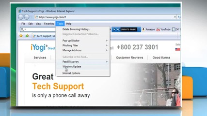 Internet Explorer® 7: How to stop webpage sounds with screen readers on Windows® Vista?