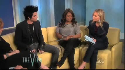 Adam Lambert on The View 12 - 10 - 09 Part 1 (full Screen) 
