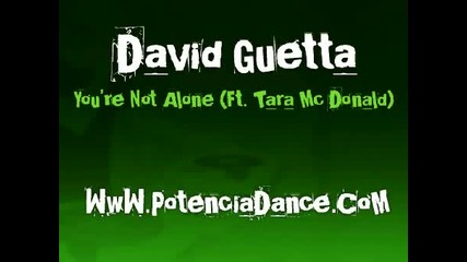 David Guetta - You're Not Alone (feat. Tara Mc Donald)