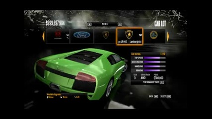 Need For Speed - Shift Cheats 