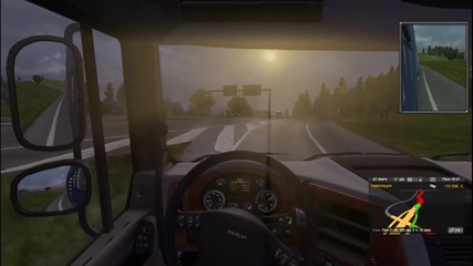 Euro Truck Simulator 2 - gameplay епизод [5] Как Не трябва да се кара Daf, яка музика