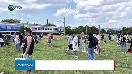 Запали се локомотив на влак, пътуващ от Варна към София