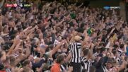 Newcastle United with a Goal vs. Sheffield United FC