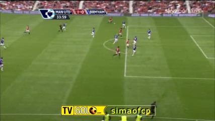 16.08 Манчестър Юнайтед - Бирмингам 1:0 - Гол на Уейн Рууни !
