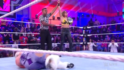 Mandy Rose stands above Raquel Gonzalez and Franky Monet after title showdown: WWE NXT 2.0, Sept. 28