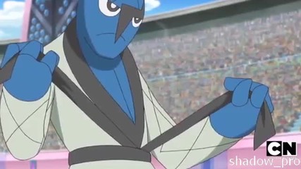 Pokemon B & W Adventures in Unova - Season 16 Episode 09 - Strong Strategy Steals the Show!
