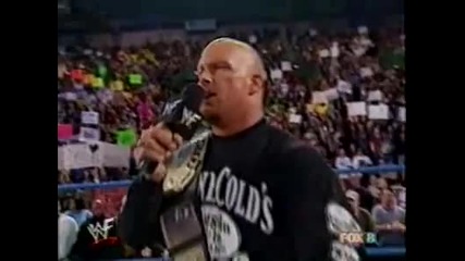 Stone Cold and Kurt Angle Segment Smackdown 11-29-01
