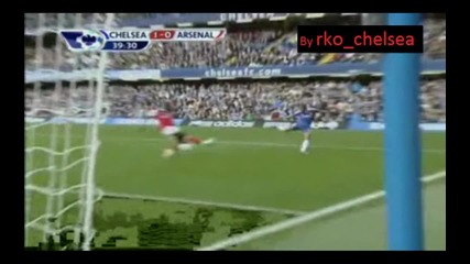 Chelsea - Arsenal - 2 : 0 Голове на Drogba и Alex 