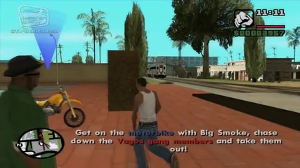 Gta San Andreas Mission #15 - Wrong Side of the Tracks (hd)