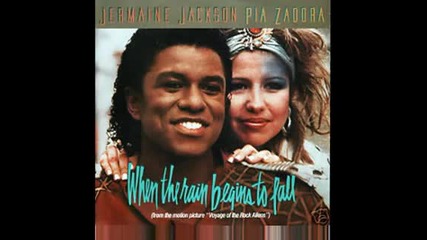 Jermaine Jackson & Pia Zadora - When The Rain Begins To Fall.a