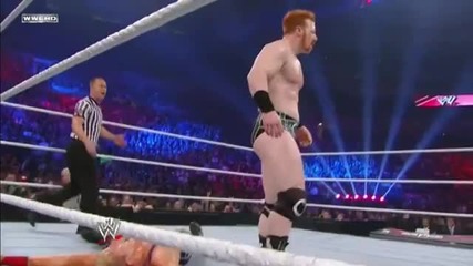 Brogue Kick on Jack Swagger