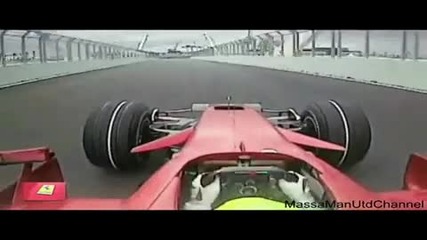 F1 Felipe Massa Onboard Pole Position Lap at Europe 