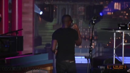 Tinie Tempah ft. Eric Turner - Written In The Stars ( David Letterman Live )