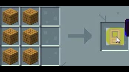 Minecraft-как да направим Wooden Door и Iron Door