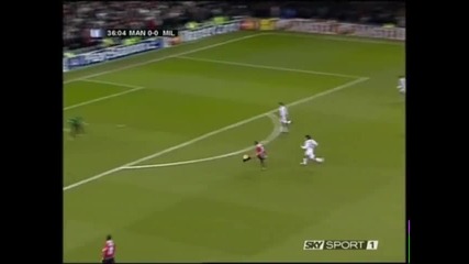 Манчестър Юнайтед - Милан 0:1 { Креспо } Ucl сезон 2004 - 2005 Hd 