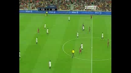 Leo Messi Vs Sevilla (21.08.2010) [ Spanish Super Cup ]