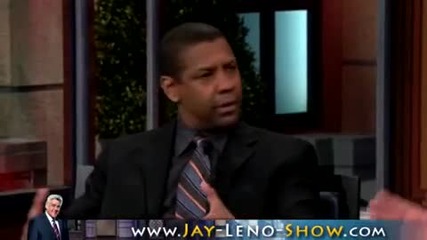 Denzel Washington on Jay Leno Show ( 01072010 ) Part 1 