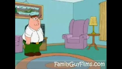 Peter Forgot How To Sit Down - Family Guy