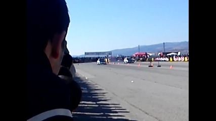 Audi S2 vs.vw Golf 4 Драг Сливен 2013