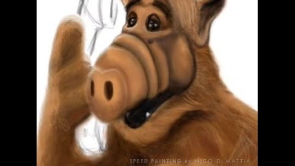 Alf - Speed Painting