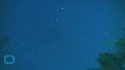 Lyrid Meteor Shower Crosses Night Sky