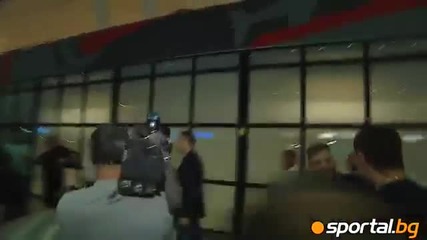 Andrea welcomed Kubrat after the victory