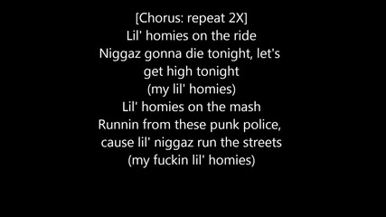 Hd 2pac - lil homies (lyrics)