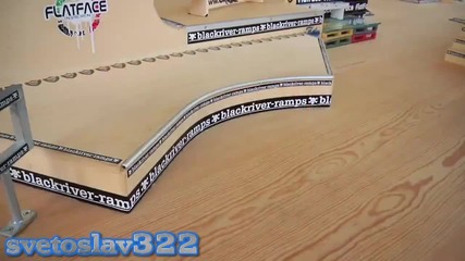 Flatface Fingerboards and Blackriver-ramps