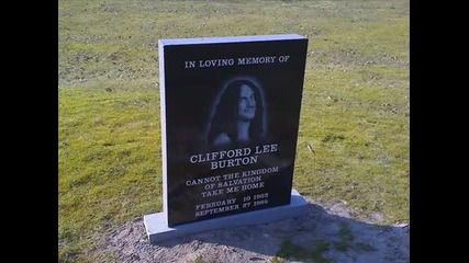 Clifford Lee Burton ~ Поклон!!!