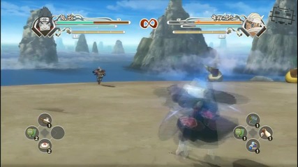 Naruto Generations _ Kisame vs Killer Bee (awakenings)