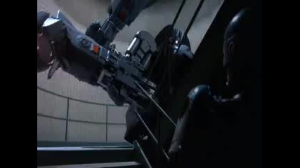 Робокоп / Мощна бойна сцена между Робокоп и Ed-209