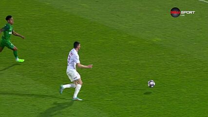 Ludogorets Razgrad PFK with a Goal vs. CSKA 1948 Sofia